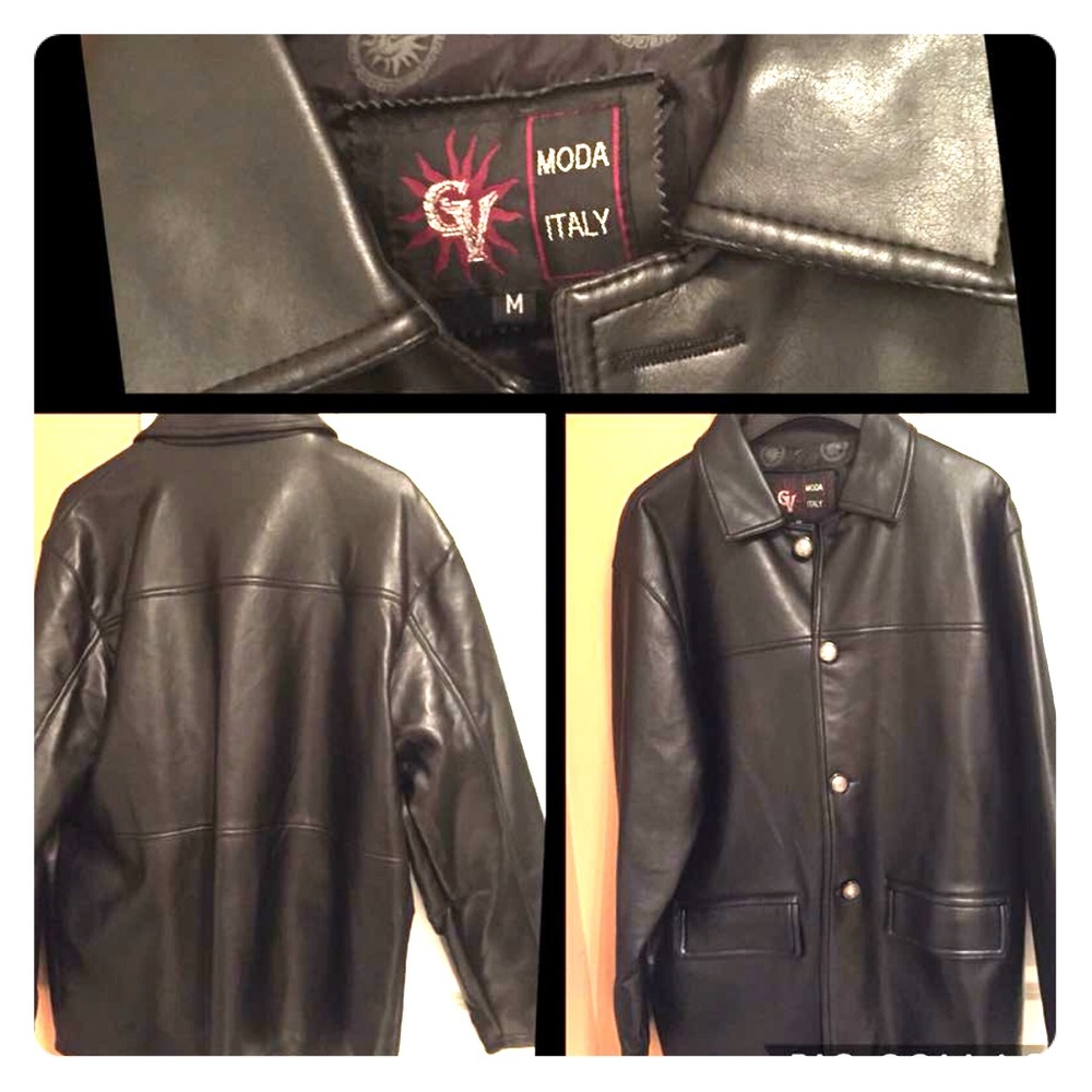 Men’s leather jacket